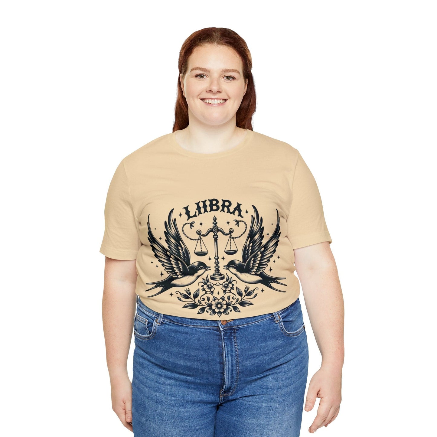 T-Shirt Twin Swallows: Libra T-Shirt