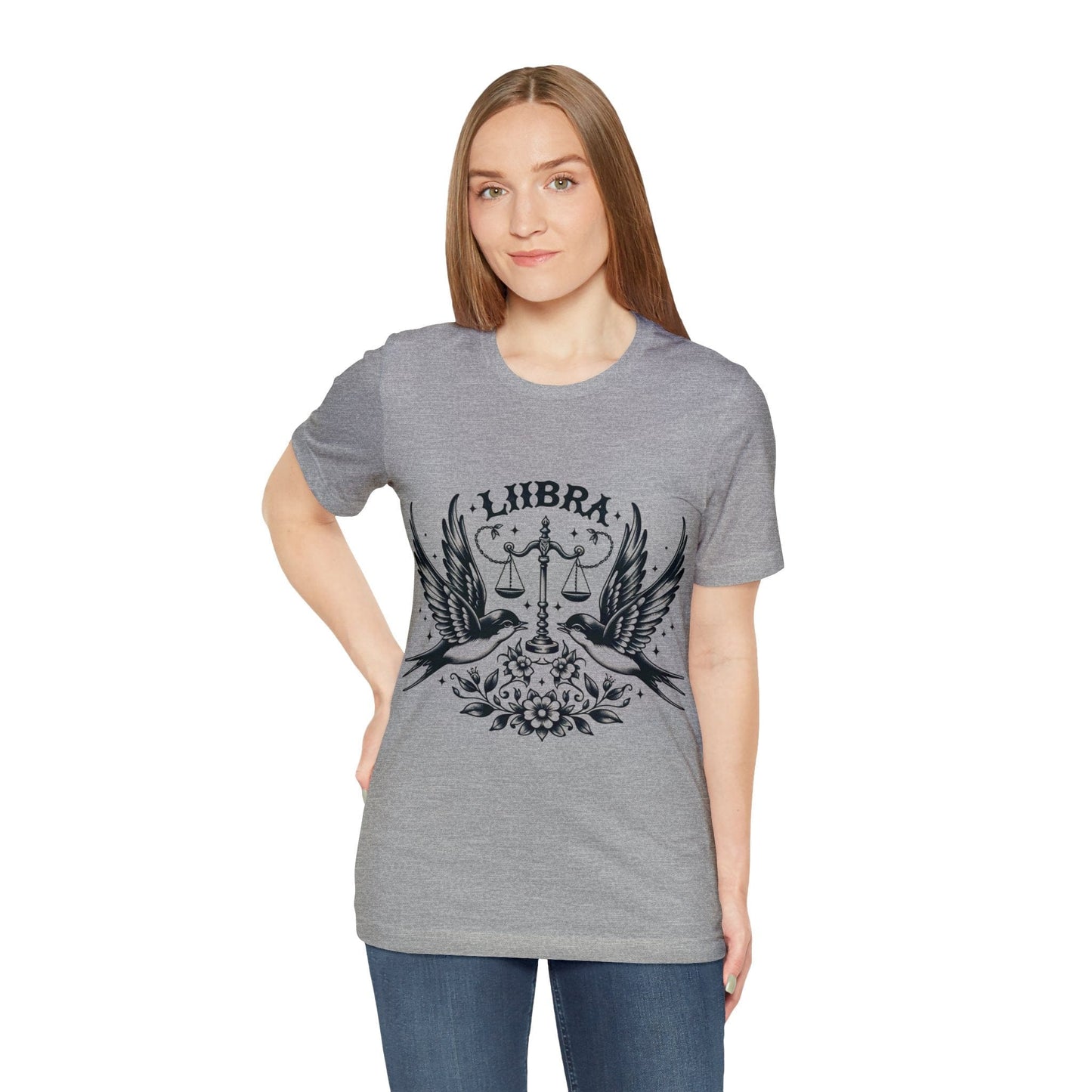 T-Shirt Twin Swallows: Libra T-Shirt