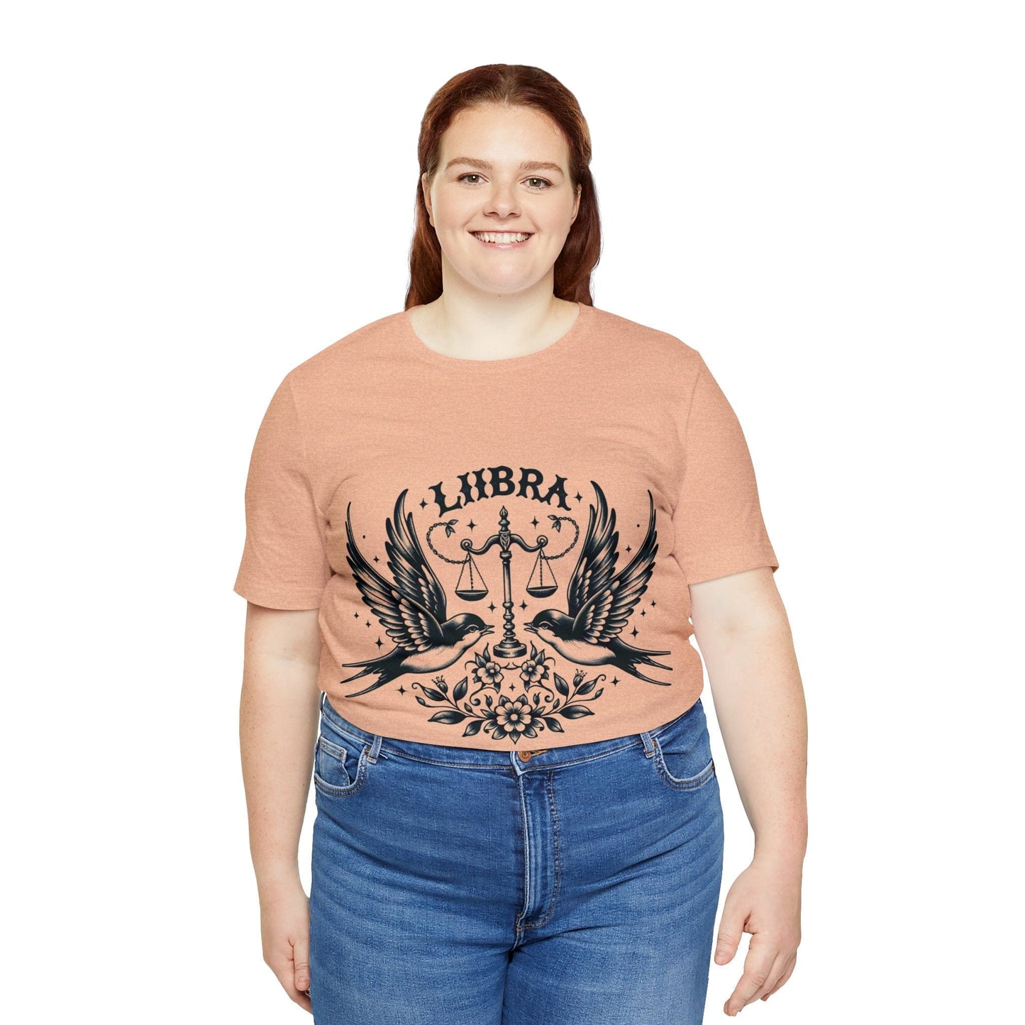 T-Shirt Twin Swallows: Libra T-Shirt