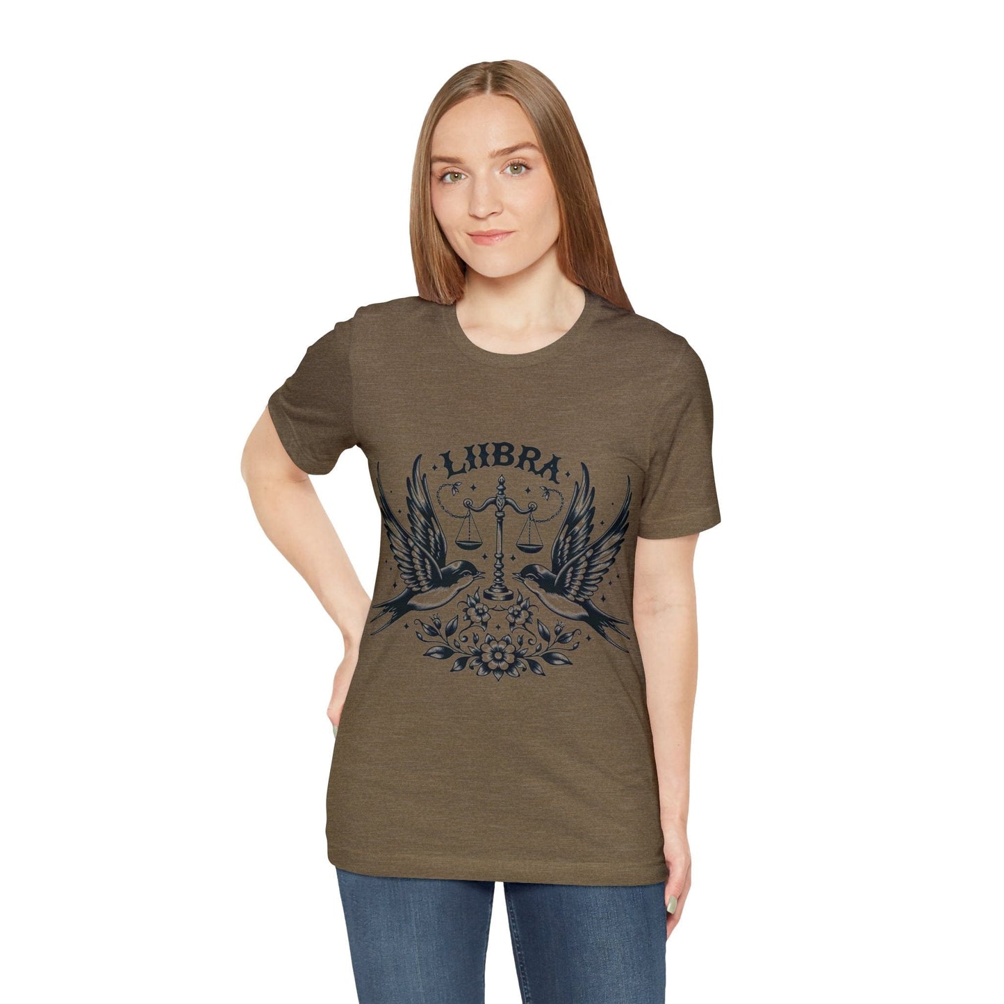 T-Shirt Twin Swallows: Libra T-Shirt