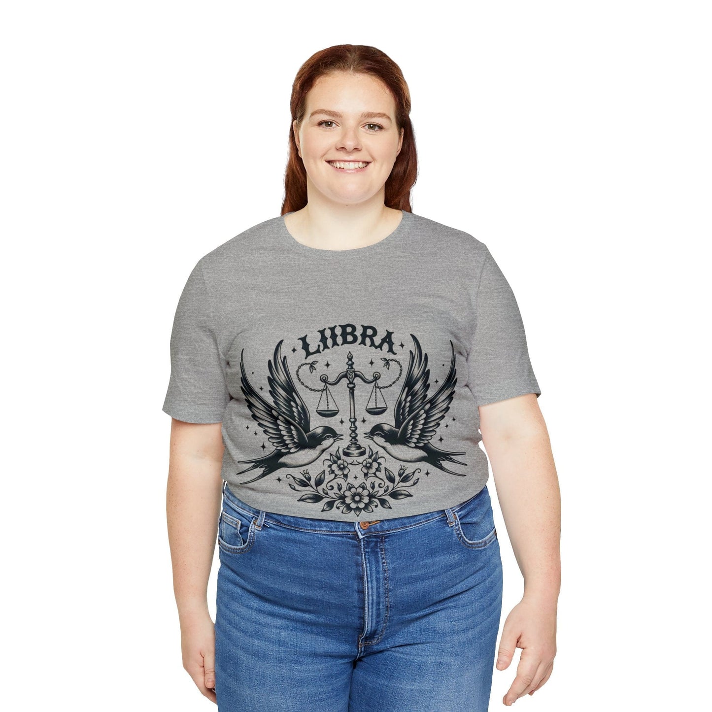 T-Shirt Twin Swallows: Libra T-Shirt