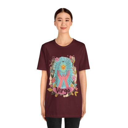 T-Shirt Virgo's Bloom TShirt: Nurturing Nature's Beauty