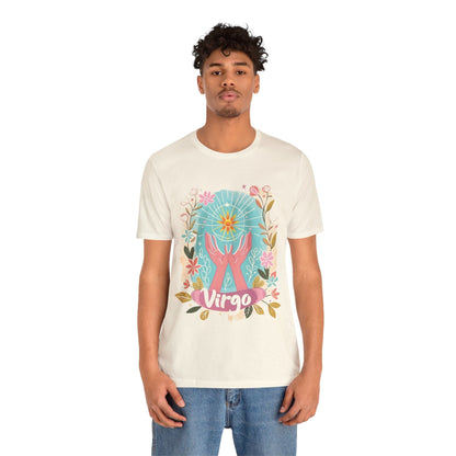 T-Shirt Virgo's Bloom TShirt: Nurturing Nature's Beauty