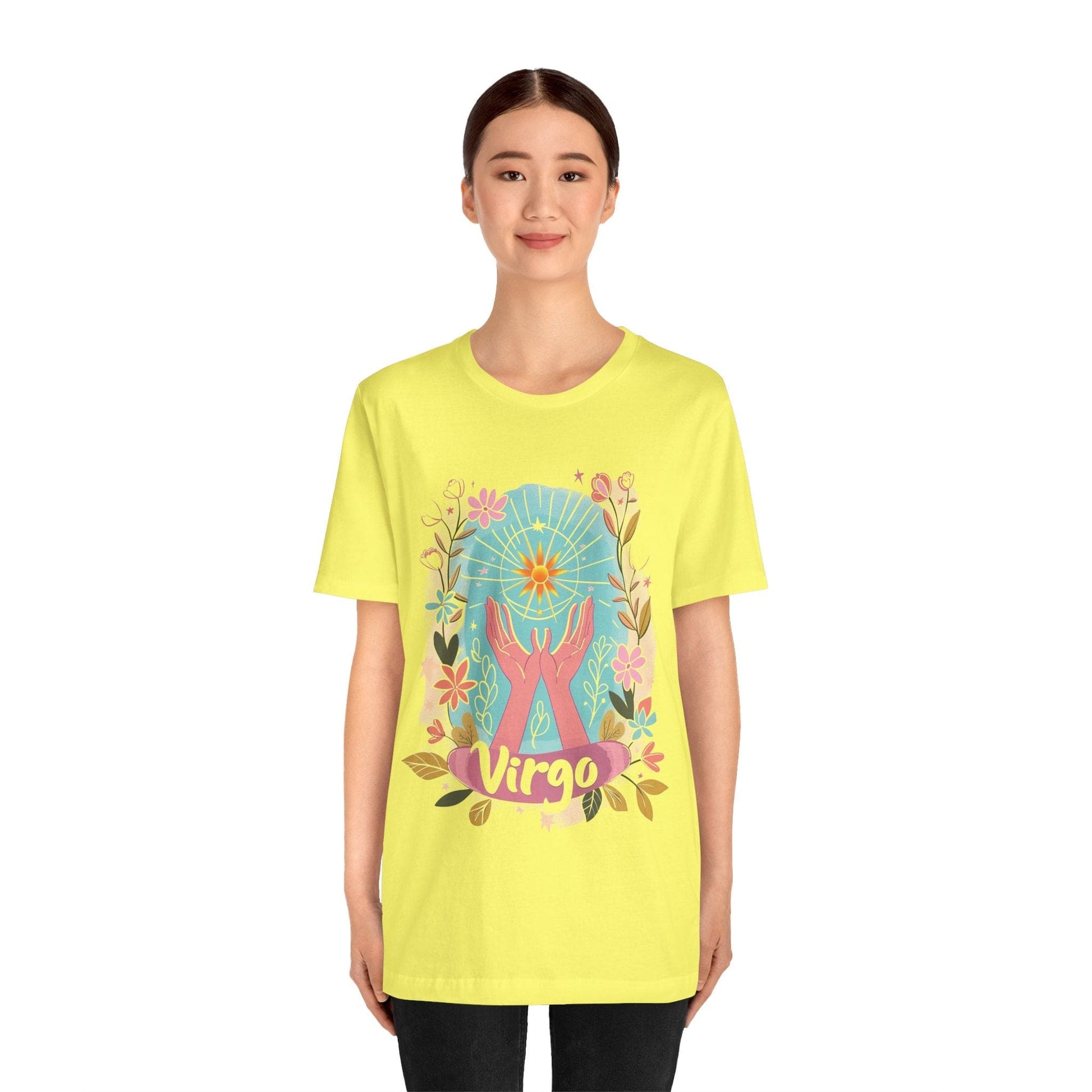 T-Shirt Virgo's Bloom TShirt: Nurturing Nature's Beauty