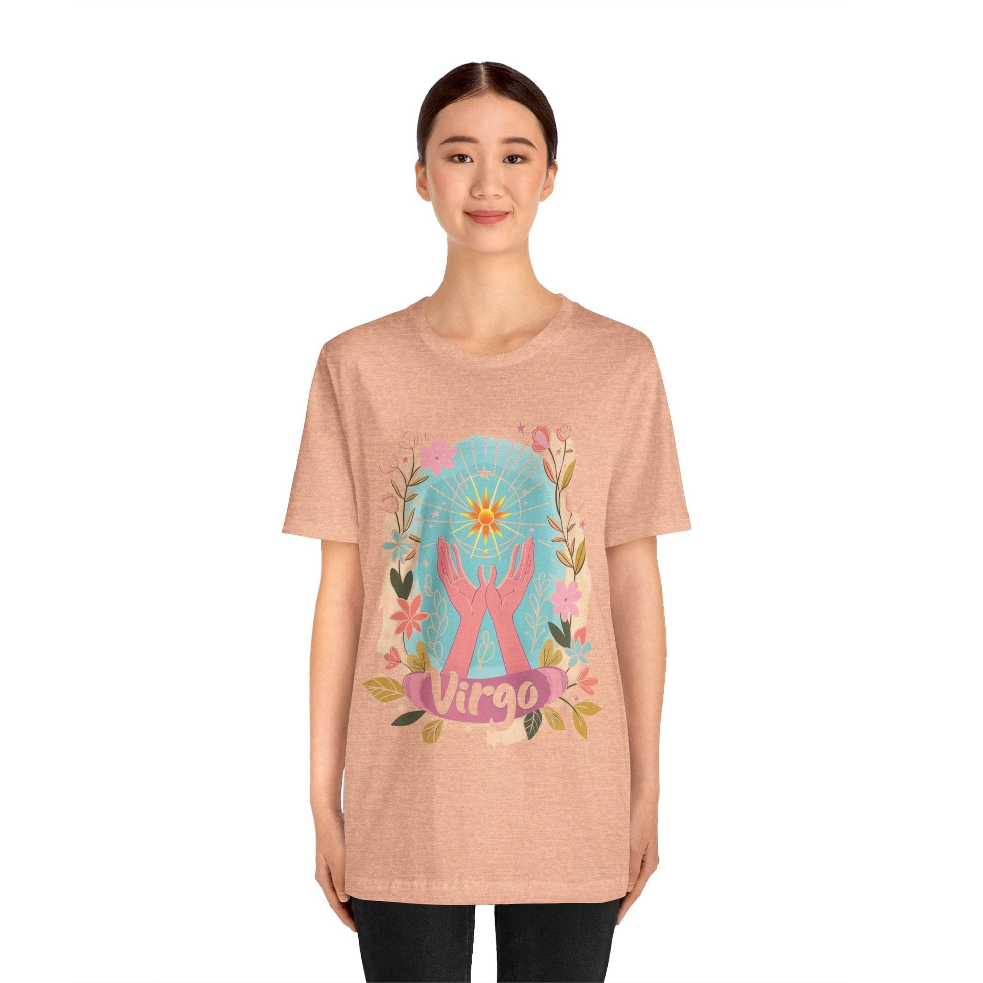 T-Shirt Virgo's Bloom TShirt: Nurturing Nature's Beauty