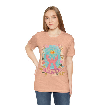 T-Shirt Virgo's Bloom TShirt: Nurturing Nature's Beauty