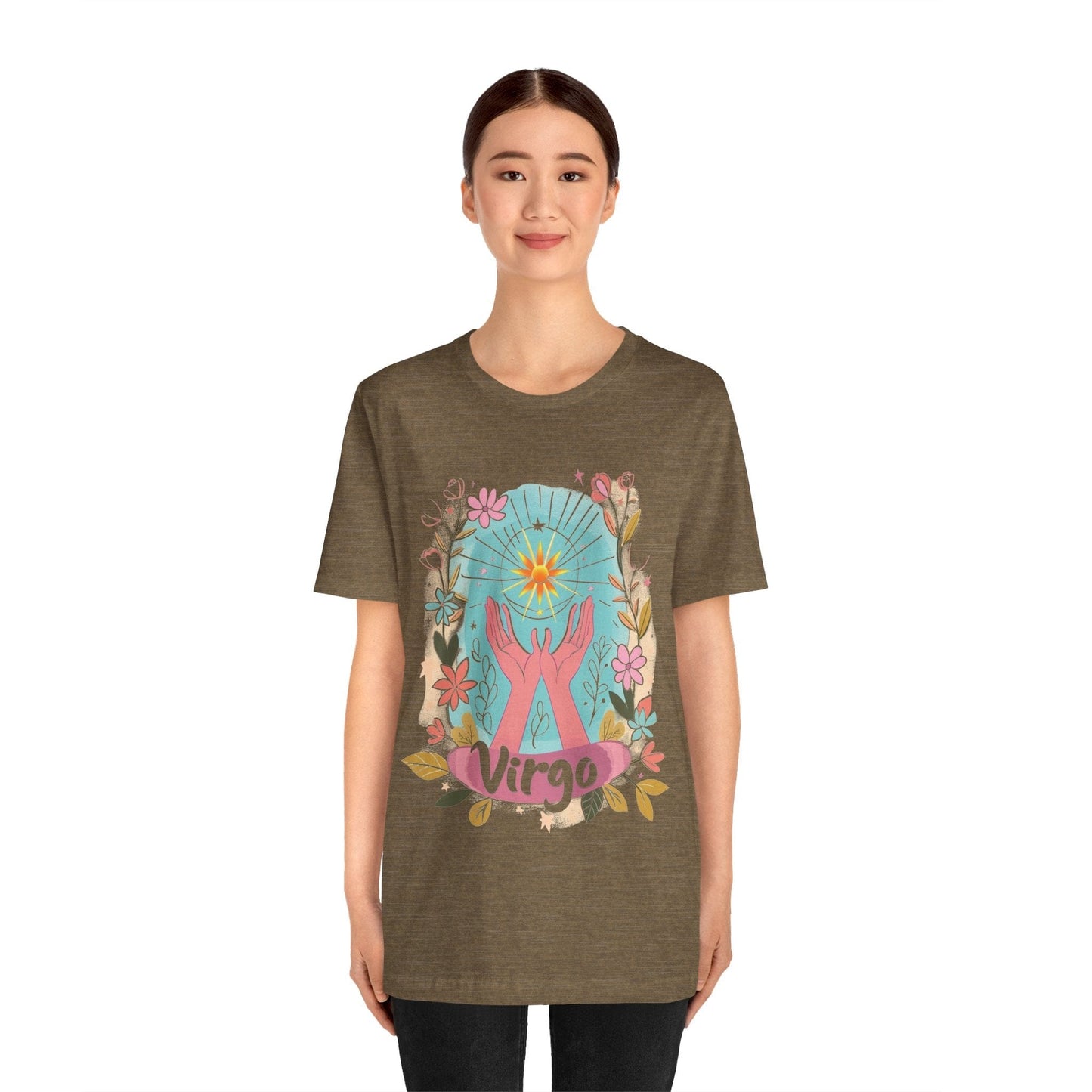 T-Shirt Virgo's Bloom TShirt: Nurturing Nature's Beauty