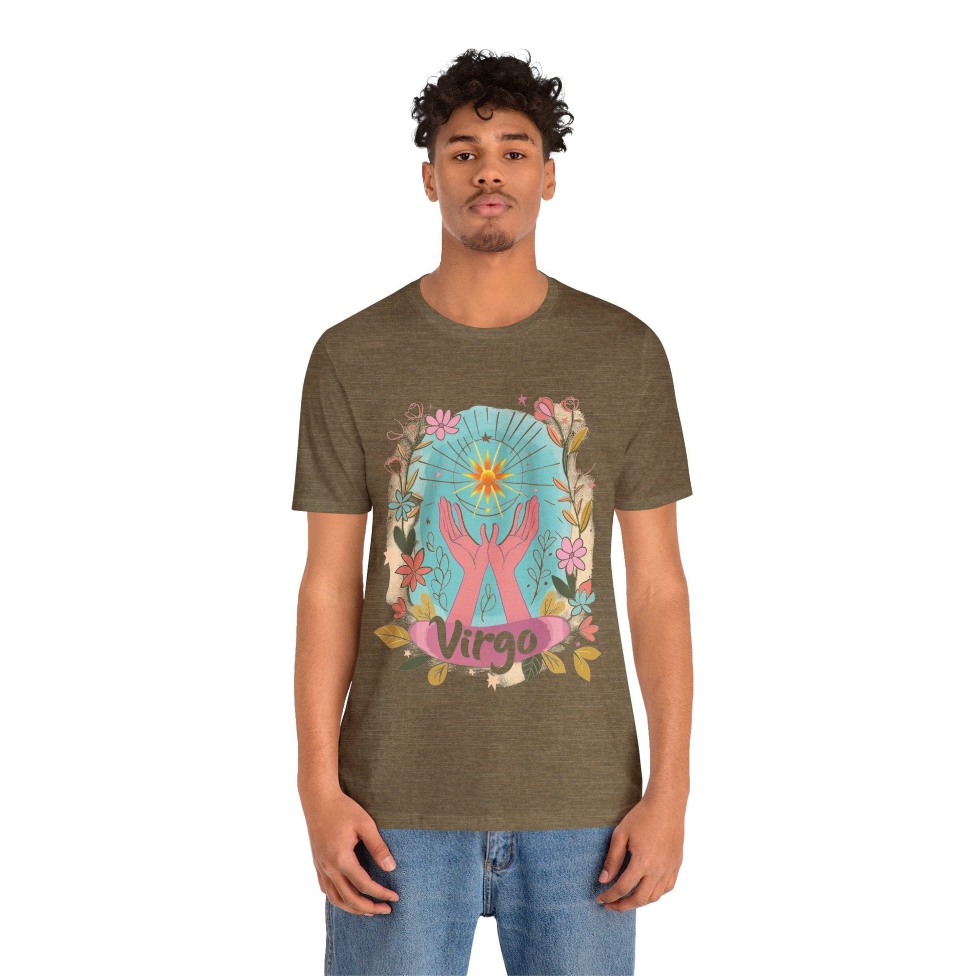 T-Shirt Virgo's Bloom TShirt: Nurturing Nature's Beauty