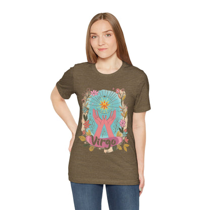 T-Shirt Virgo's Bloom TShirt: Nurturing Nature's Beauty