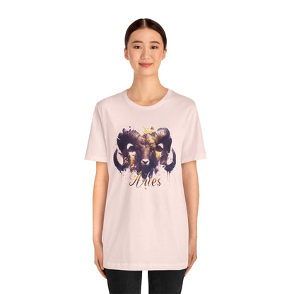 T-Shirt Vivid Aries Spirit TShirt - Wear the Zodiac Artistry