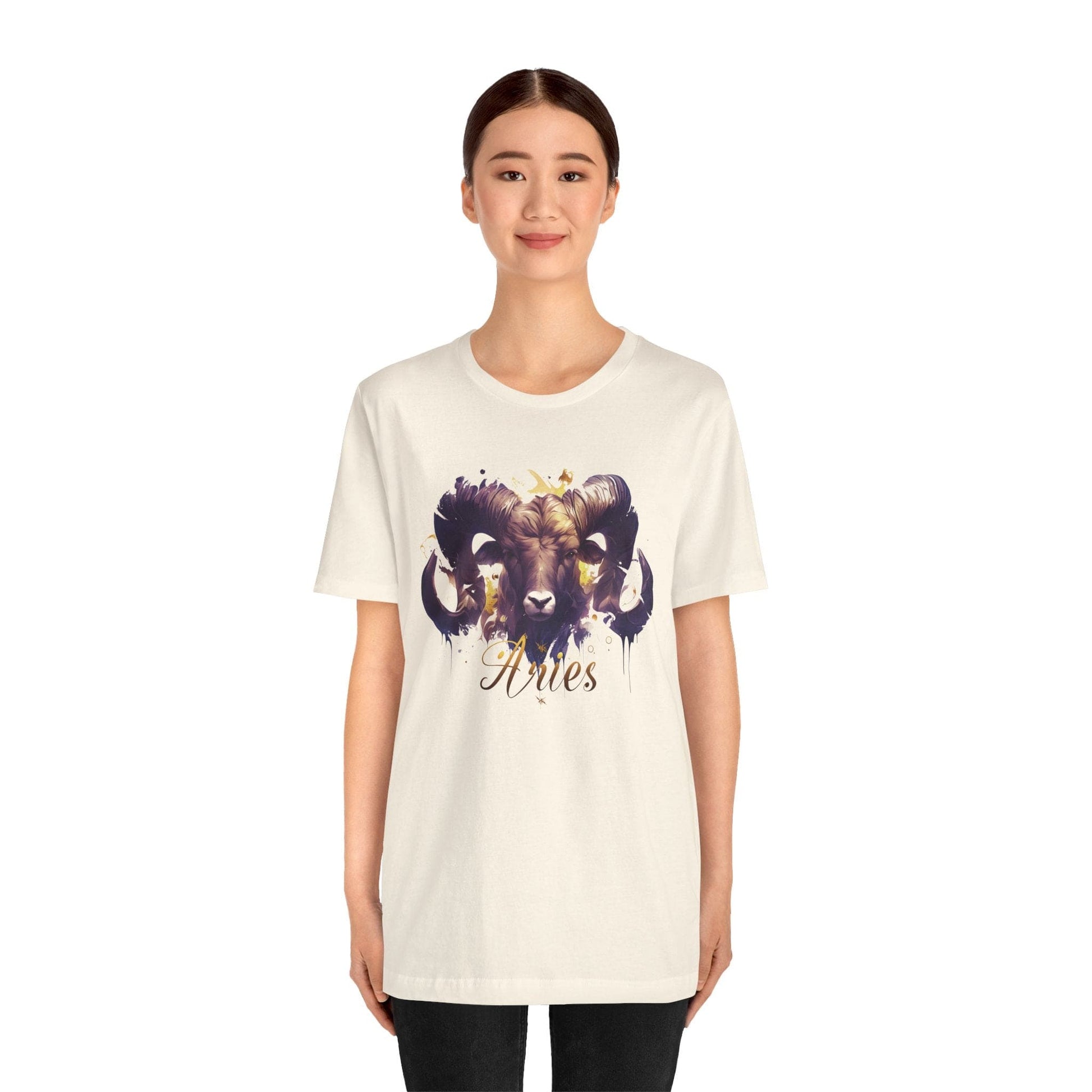 T-Shirt Vivid Aries Spirit TShirt - Wear the Zodiac Artistry