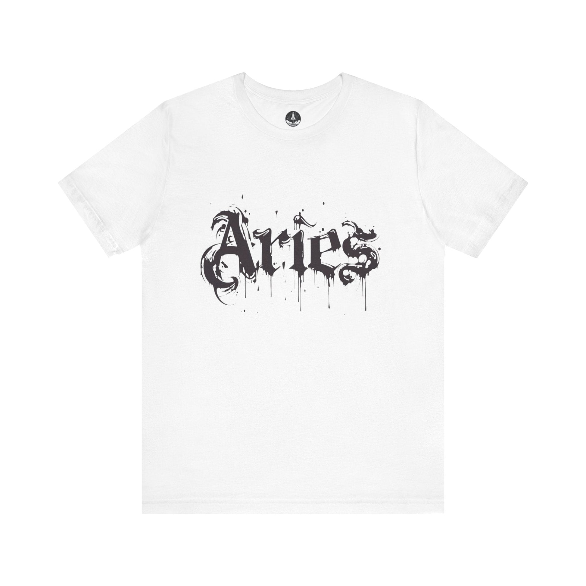 T-Shirt White / S Astro Splash Aries TShirt - Zodiac Meets Street Art