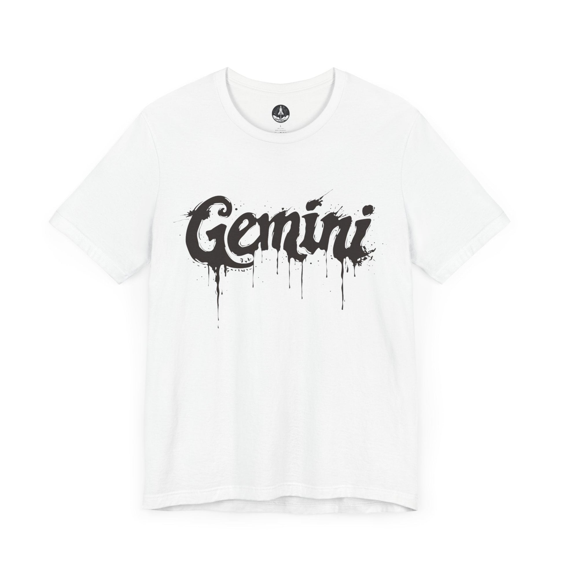 T-Shirt White / S Gemini Ink Drop TShirt