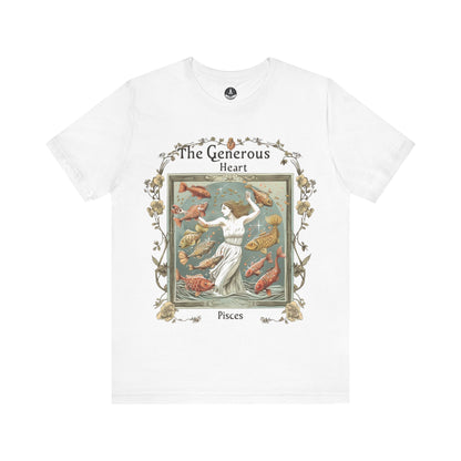 T-Shirt White / S Generous Heart Pisces T-Shirt