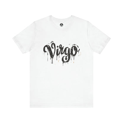 T-Shirt White / S Inkwell Virtue Virgo TShirt: Melding Precision with Art