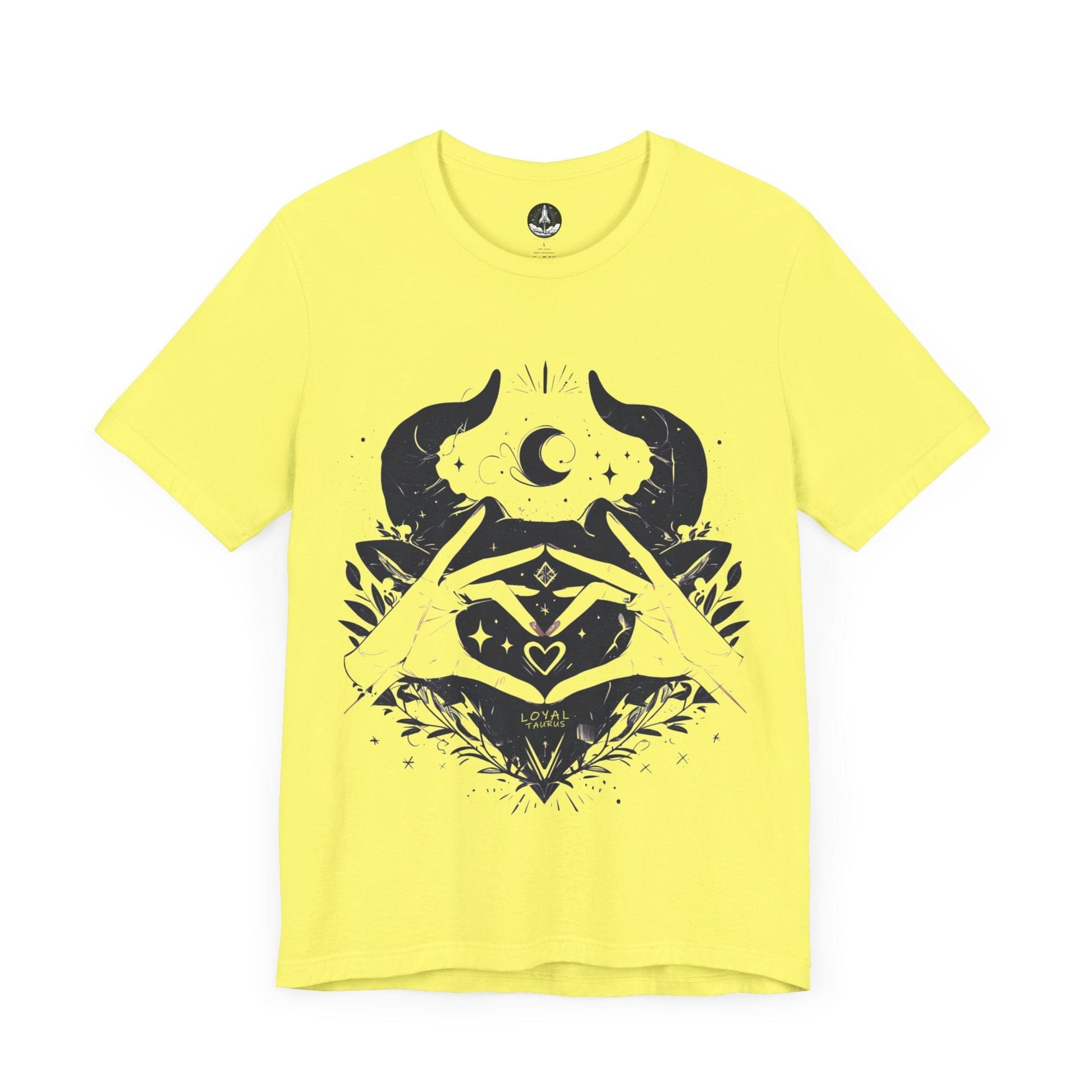 T-Shirt Yellow / S Loyal Taurus: Companion Astrology T-Shirt