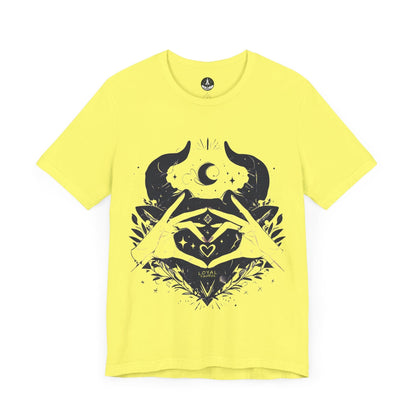 T-Shirt Yellow / S Loyal Taurus: Companion Astrology T-Shirt