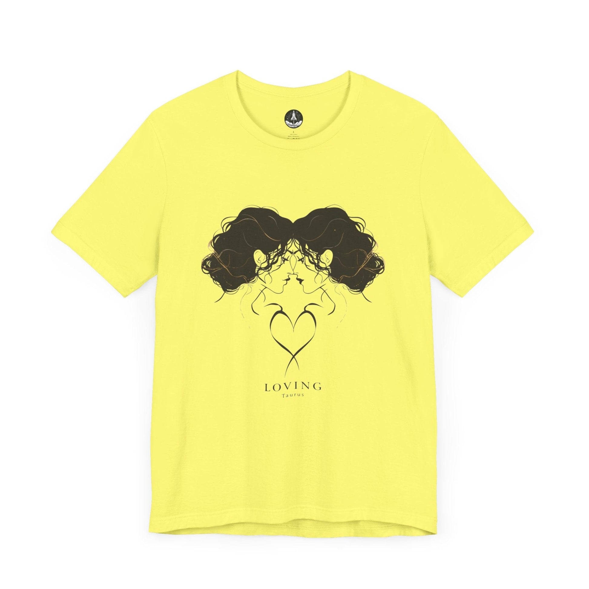 T-Shirt Yellow / S Taurus Affection: The Loving Heart T-Shirt