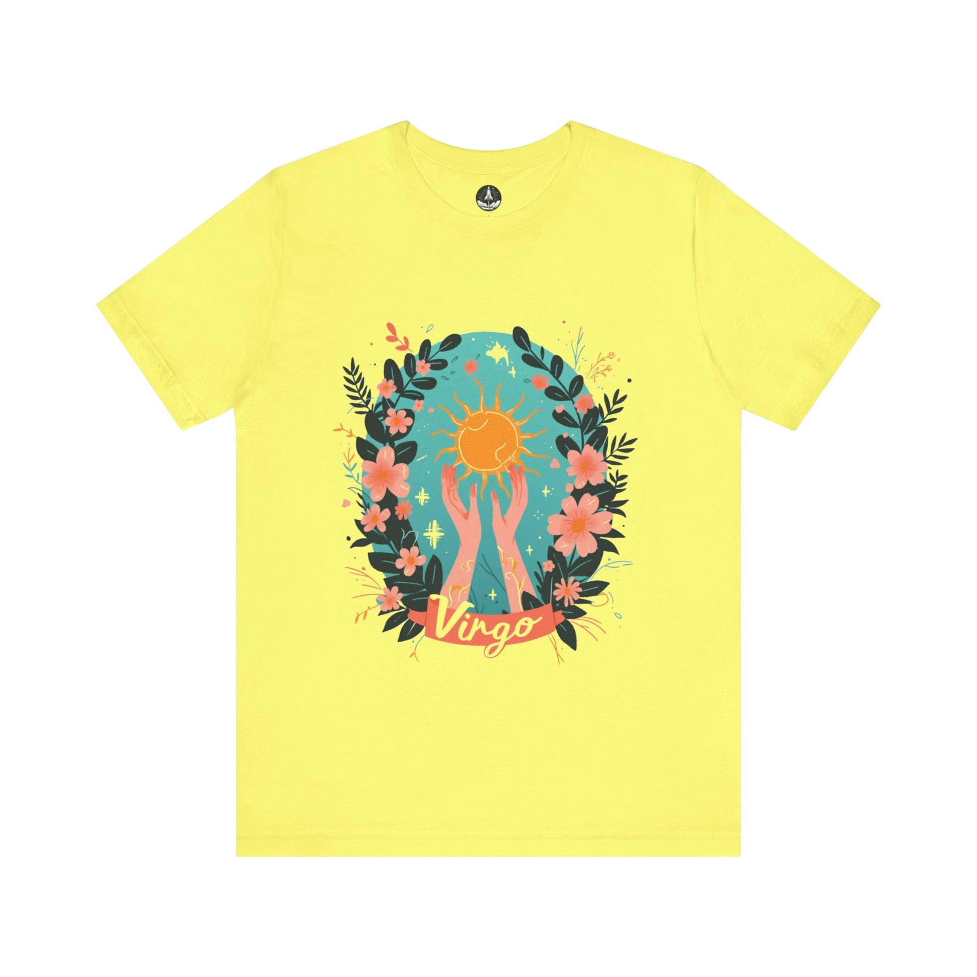 T-Shirt Yellow / S Virgo Vitality TShirt: Radiant Caregiver