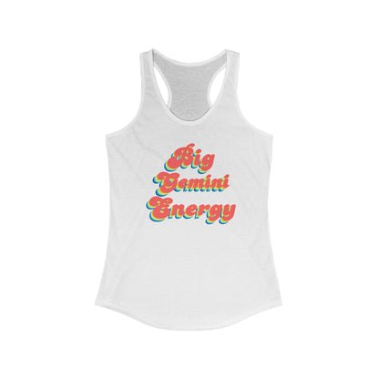 Tank Top Cosmic Vibes Gemini Racerback Tank