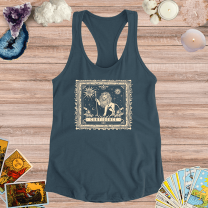 Tank Top Royal Confidence Leo Racerback Tank